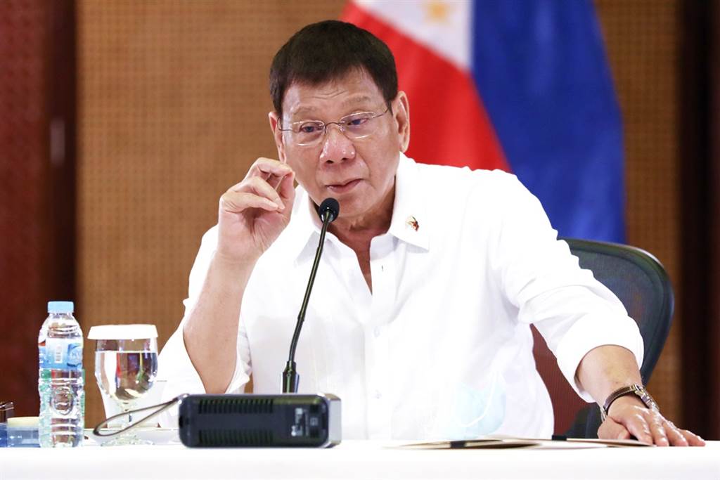 菲律賓總統杜特蒂(Rodrigo Duterte)。