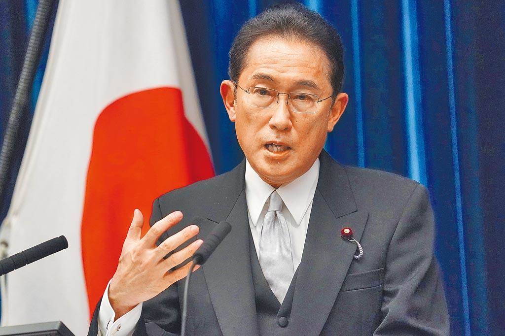 日本首相岸田文雄。